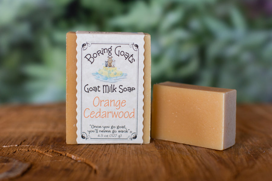 Orange Cedarwood Soap